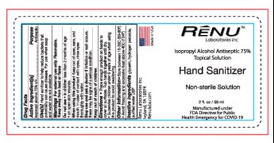 Sanitizer 75 Pct (Renu Handsanitizer 75 (3))